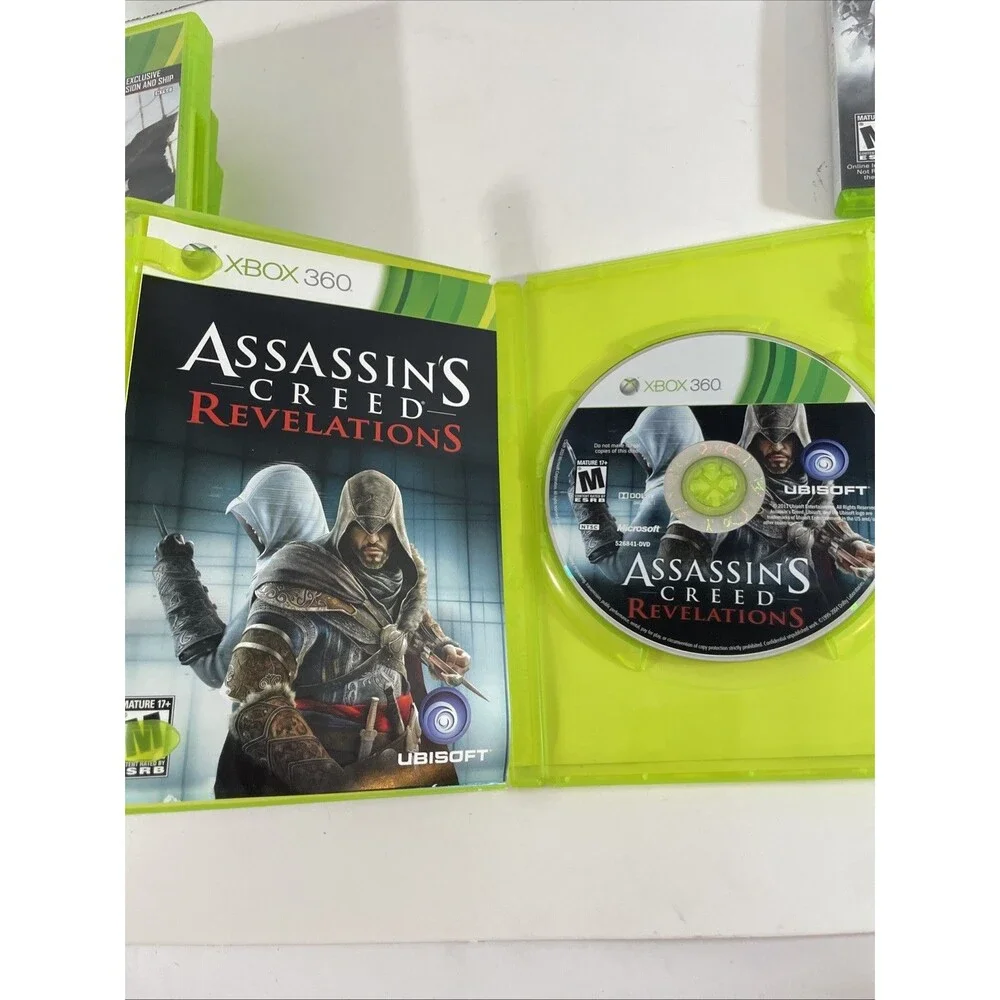 Xbox 360 Assassin’s Creed Collection Lot 6 Games